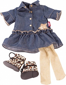 Набор одежды платье колготки и сапожки 45-50 см (Gotz, 3403261)